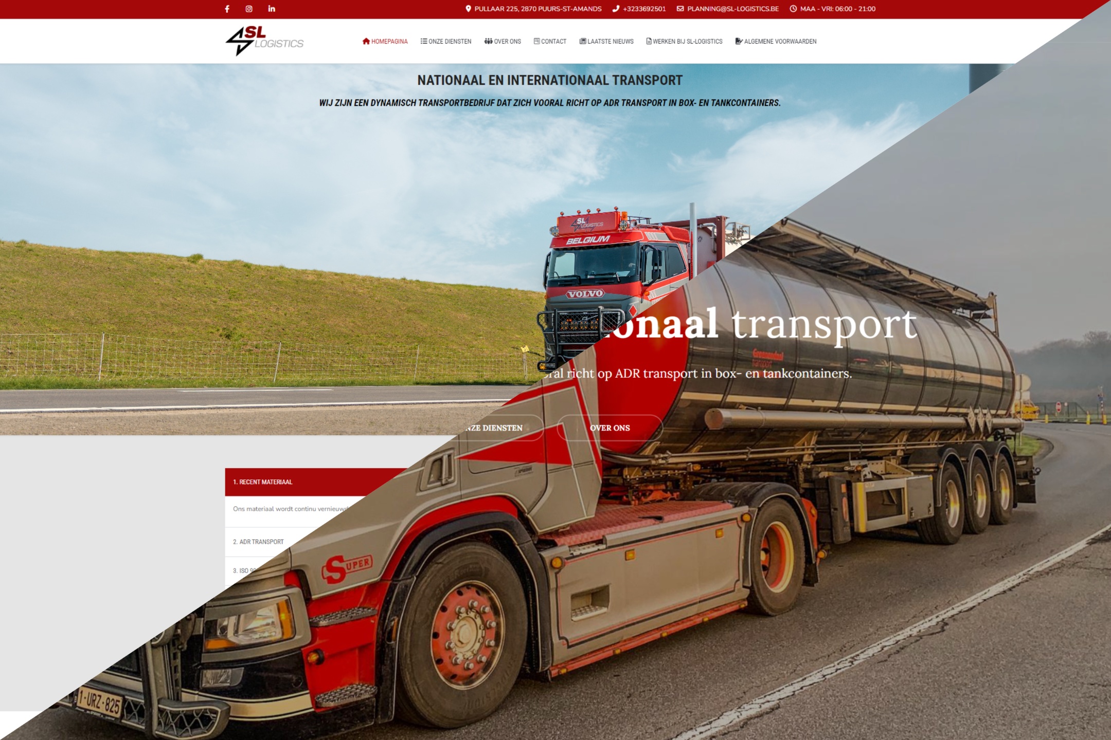 COMPLEET VERNIEUWDE WEBSITE